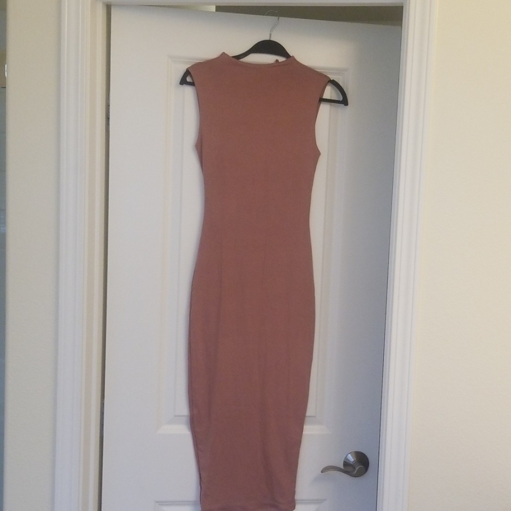 Naked wordrope  midi dress